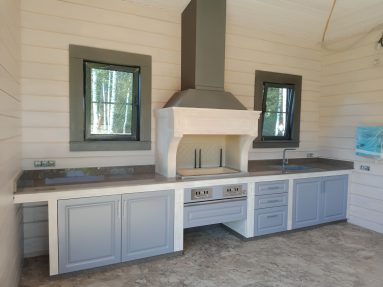 модульный комплекс барбекю