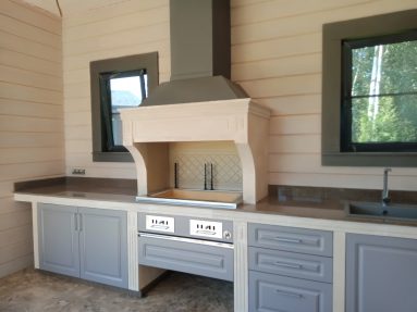 модульный комплекс барбекю