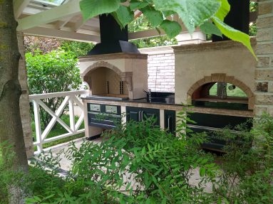 барбекю в средиземноморском стиле