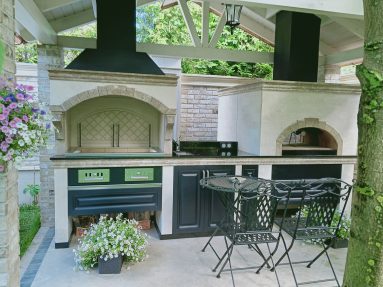 барбекю в средиземноморском стиле