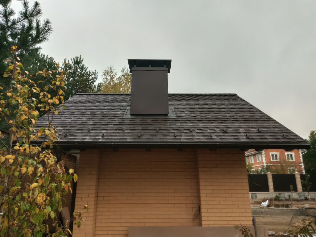 дымоход для барбекю