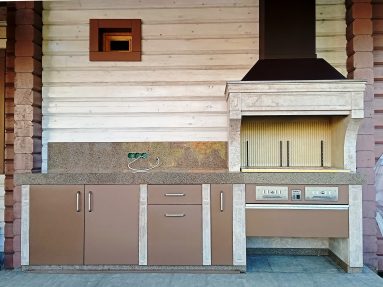 современное барбекю в классическом стиле