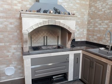 барбекю комплекс в бане