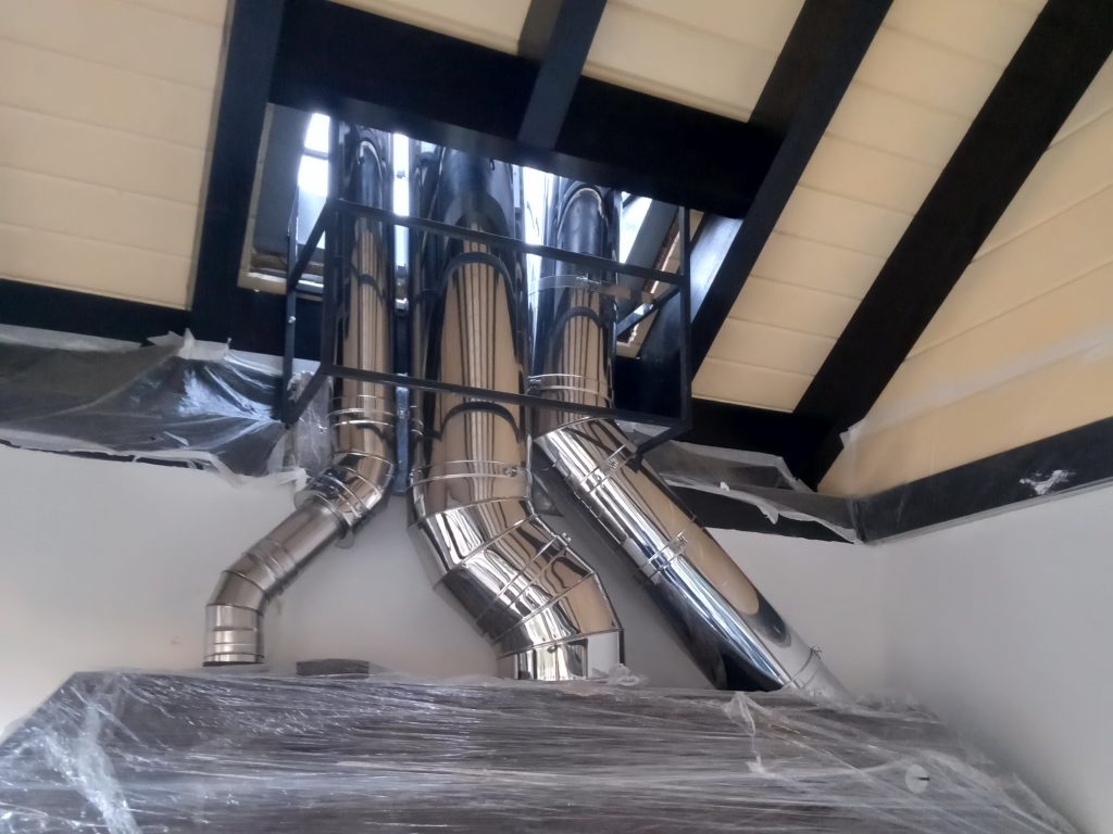 дымоход для барбекю